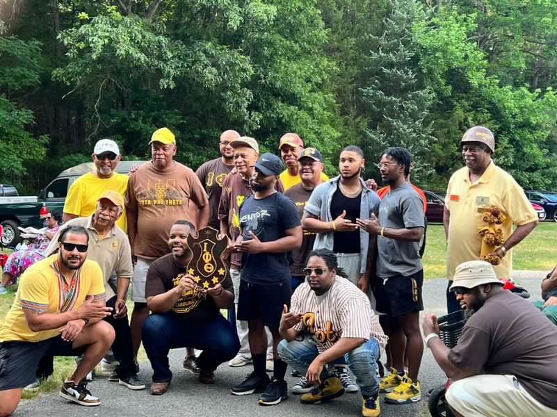 Iotas in the Park, 2023: a chapter gathering outdoors.